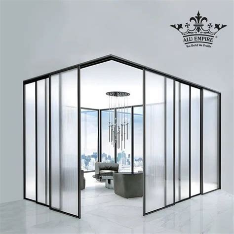 Sliding Partition System - Aluminium Glass Sliding Partition System ...