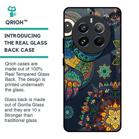 Owl Art Realme 12 Pro Plus 5G Glass Back Cover - Flat 35% Off On Realme ...