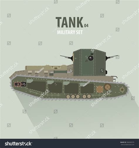 Tank Drawing Side View 的图像结果
