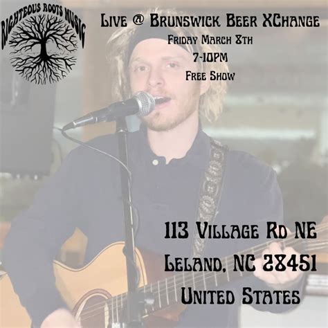 Righteous Roots @ Brunswick Beer XChange (Solo) with Jamrock Jamaican ...