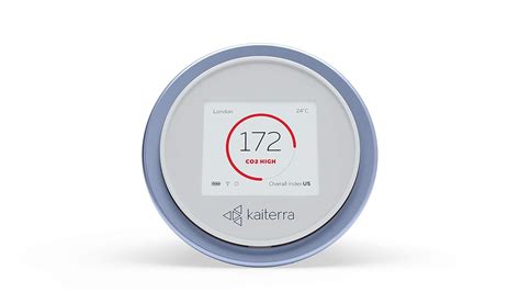 Kaiterra Laser Egg+ CO2: Indoor Air Quality Monitor (Tracks PM2.5, Fine ...