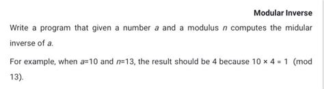 Image result for How to Find Modular Inverse