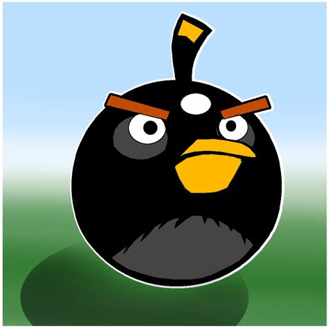 How to Draw an Angry Bird, "Black Bird" - HubPages