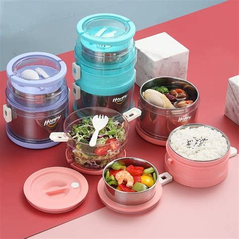 Fun Blast (2 Layer) Multi-Purpose Stainless Steel Lunch box – The Globo