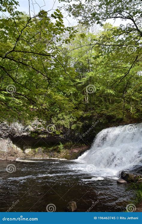 Wadsworth Falls State Park in Middletown, Connecticut Stock Image ...
