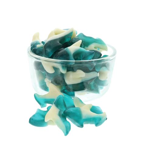 Blue Gummy Sharks Bulk – Gretel's Candy