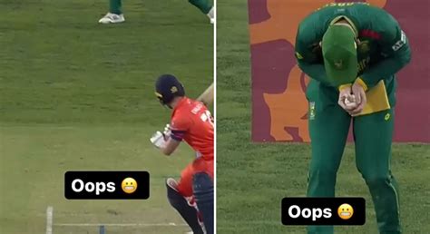 [Watch] Gerald Coetzee’s wide reaches 1st slip during SA vs NED 2023 ...