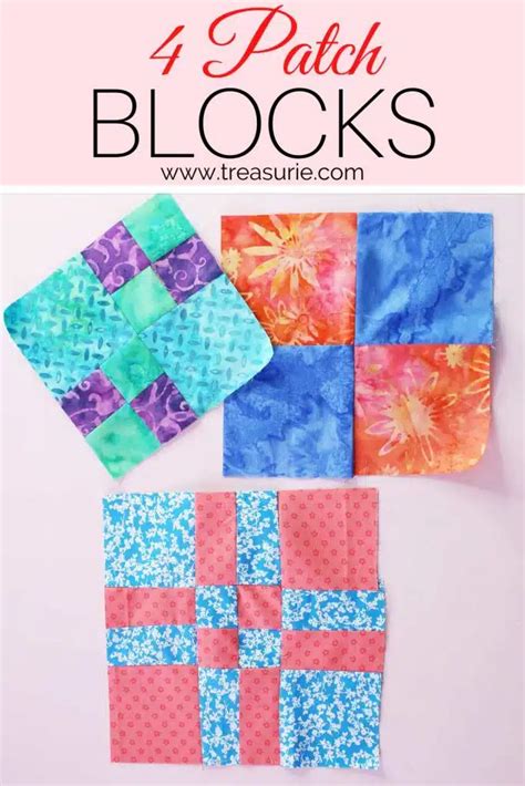 Image result for Four Patch Quilt Patterns