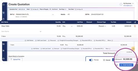 Generate Quotation Online for Free in Seconds - mazu