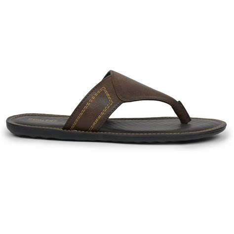 Buy Coolers Casual Brown Slippers For Men AVN-15 By Liberty