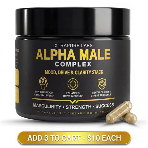 Alpha Male Complex Capsules – Mood, Drive & Mental Clarity Stack ...