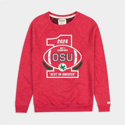 Ohio State Football 2024 "BIA" Championship Crewneck | Homefield