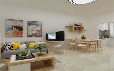 沈阳50平米一室一厅装修——65㎡北欧小复式两居室|空间|室内设计|兴邦整装 - 原创作品 - 站酷 (ZCOOL)