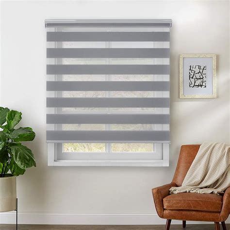 Rama Rose Dual Layer Sheer Roller Shades Combi India | Ubuy