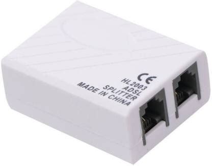 HLSP 1 to 2 RJ11 6P2C Female Socket Phone Modem FILTER ADSL/DSL ...