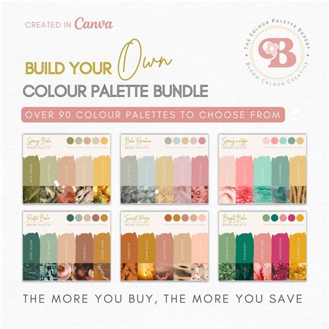 Buy 30% OFF 8 BRAND PALETTES - Build Your Own Colour Palette Bundle ...