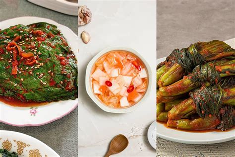 Kkakdugi and cucumber kimchi