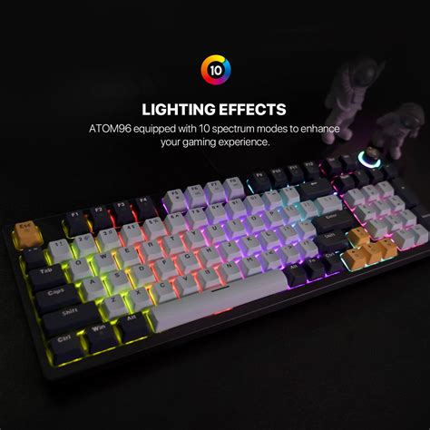 FANTECH ATOM96 MK890V2 – MIZU SERIES SKY BLUE مكانيكال جيمنج كيبورد ...