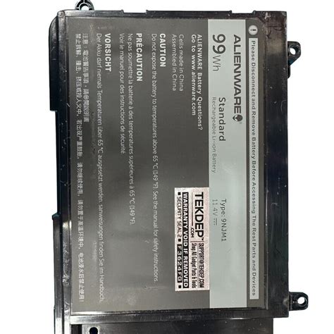 Image result for Alienware P109f Battery Cable