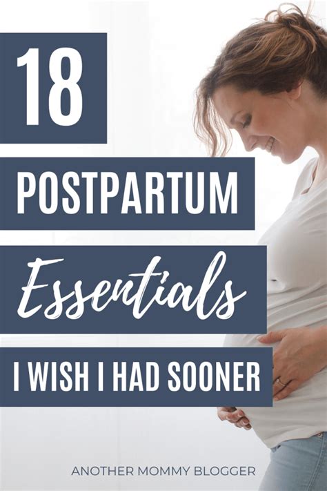 Postpartum Care List - Another Mommy Blogger | Postpartum care ...