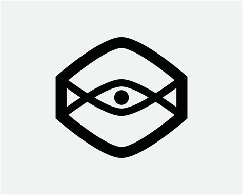Augmented Reality Icon. AR VR Virtual Reality Symbol. Futuristic Tech Technology AI Sign. Black ...