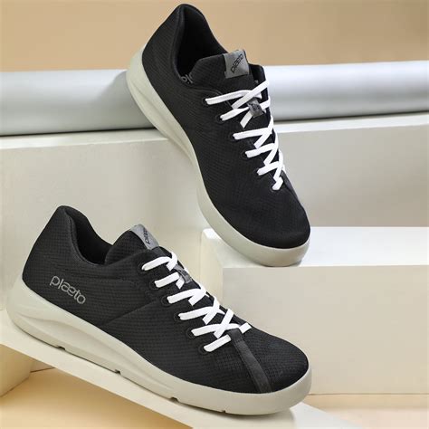 Plaeto Ace Men's Multiplay Casual Shoes - Black / Grey
