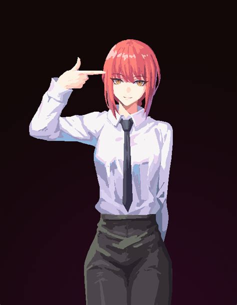 makima (chainsaw man) drawn by goldendogaki | Danbooru