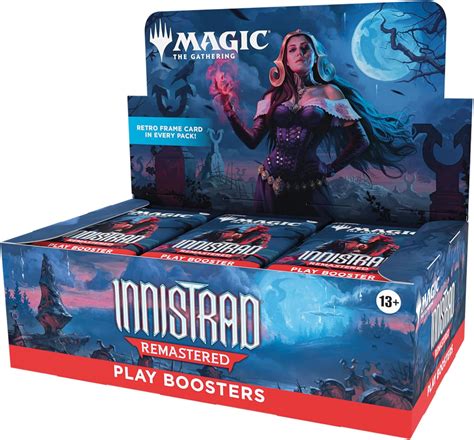 Magic: The Gathering Innistrad Remastered Play Booster Box - 36 Packs ...