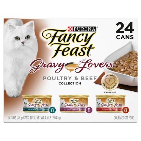 Fancy Feast Gravy Lovers Poultry & Beef Variety 24x85g – Woonona Petfoods