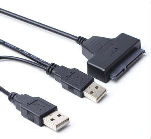 STORITE Micro USB Cable 2 A 1 m USB 2.0 to 2.5" SATA 22P Hard Drive HDD ...