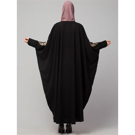 Nazneen Neck and Sleeve Embroidery with Cuff free Size Kaftan