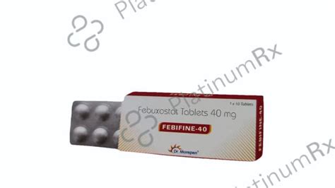 Febutaz 40mg Tablet 15s | Uses, Price & Substitutes