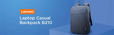 Lenovo 15.6" Casual Backpack B210, Durable and Water- Repellent Fabric ...