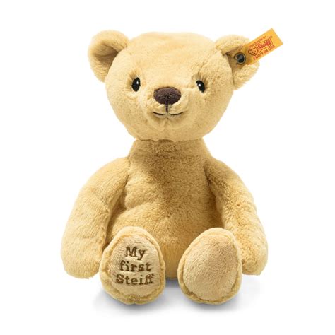My First Steiff Teddy Bear Beige, 10 in, beige - Steiff.com