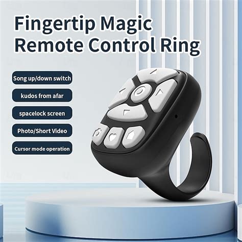 S22 Portable Smart Wireless wireless Ring Remote Control Wireless ...