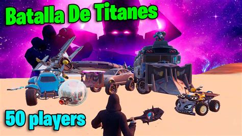 Battle of Titans 50 Players 5560-7533-6107 by six6gamer - Fortnite Creative Map Code - Fortnite.GG