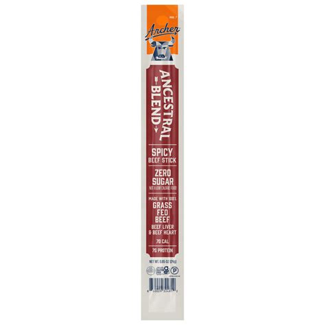Spicy Ancestral Beef Stick – Archer Jerky