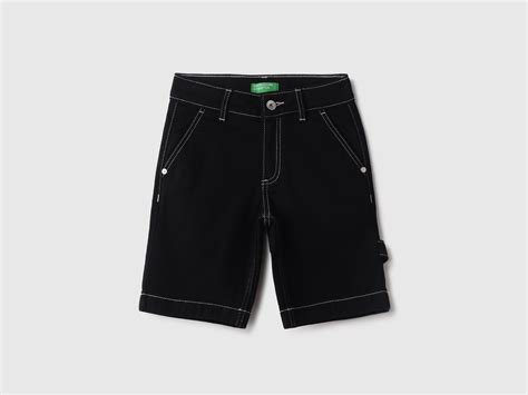 Solid Regular Shorts – United Colors of Benetton Store