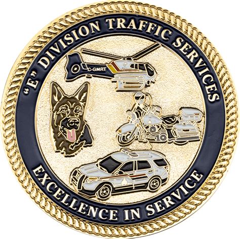 Custom Police Challenge Coins | Police Coins - Signature Coins
