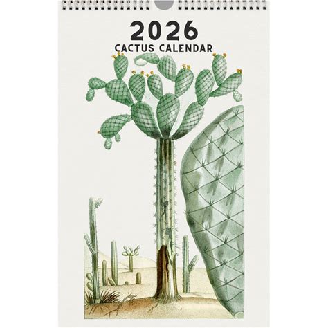 2026 Cactus Calendars – Planet Desert