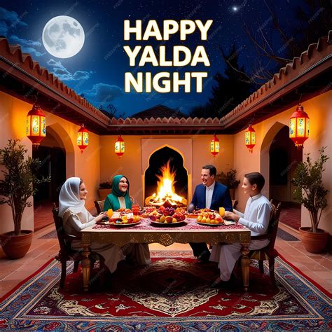 Yalda Night Yalda Night Clipart 4k HD Wallpaper | Premium AI-generated image