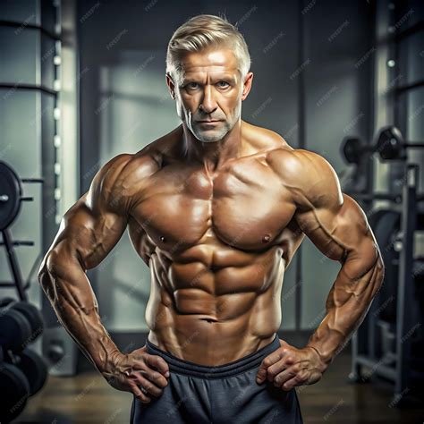 Fit muscular perfect body man compelling visual for gym supplements or ...