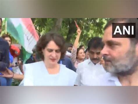 Rahul Gandhi visits Congress headquarters in Delhi on his 54th birthday