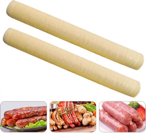 Ksruee 2 Pack Kosher Vegetarian Collagen Sausage Skins India | Ubuy