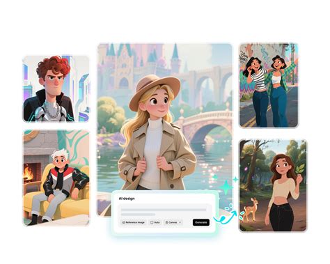 AI Disney-Style Posters: Turn Text into Cute Cartoon Characters