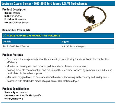 Image result for 2003 Ford Taurus Replace O2 Sensor