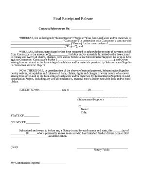 Image result for Final Check Receipt