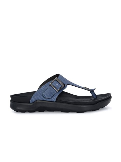 Hitz Men's Blue Denim Casual Daily Wear Slipper – Hitz Shoes Online