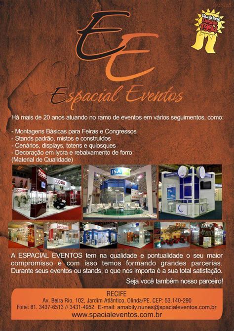 ESPACIAL EVENTOS LTDA: Customer Reviews, Stands and Services