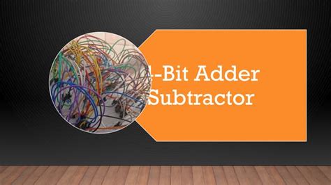 Image result for 2s Complement 4-Bit Subtractor Design